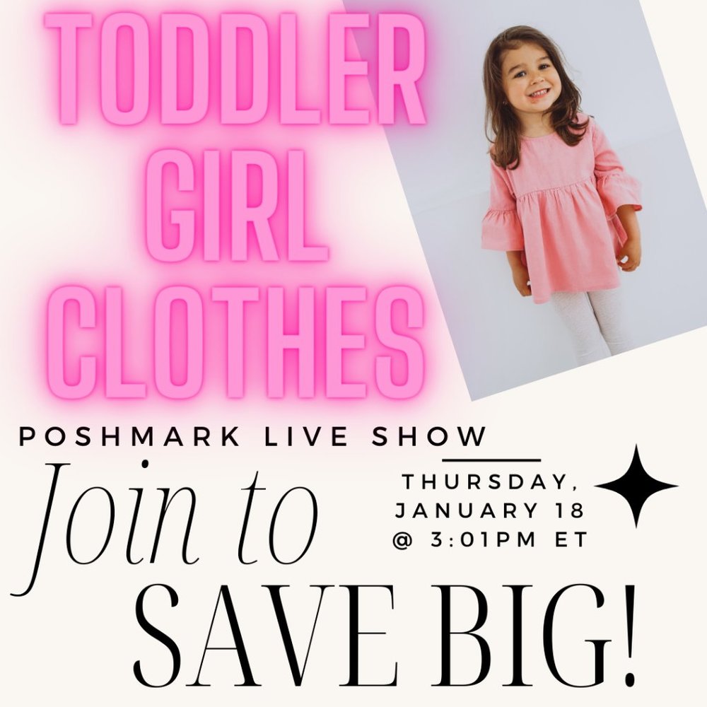 Join Me for Great Deals on Toddler Girl Clothes! Thursday, January 18, 3:01PM ET